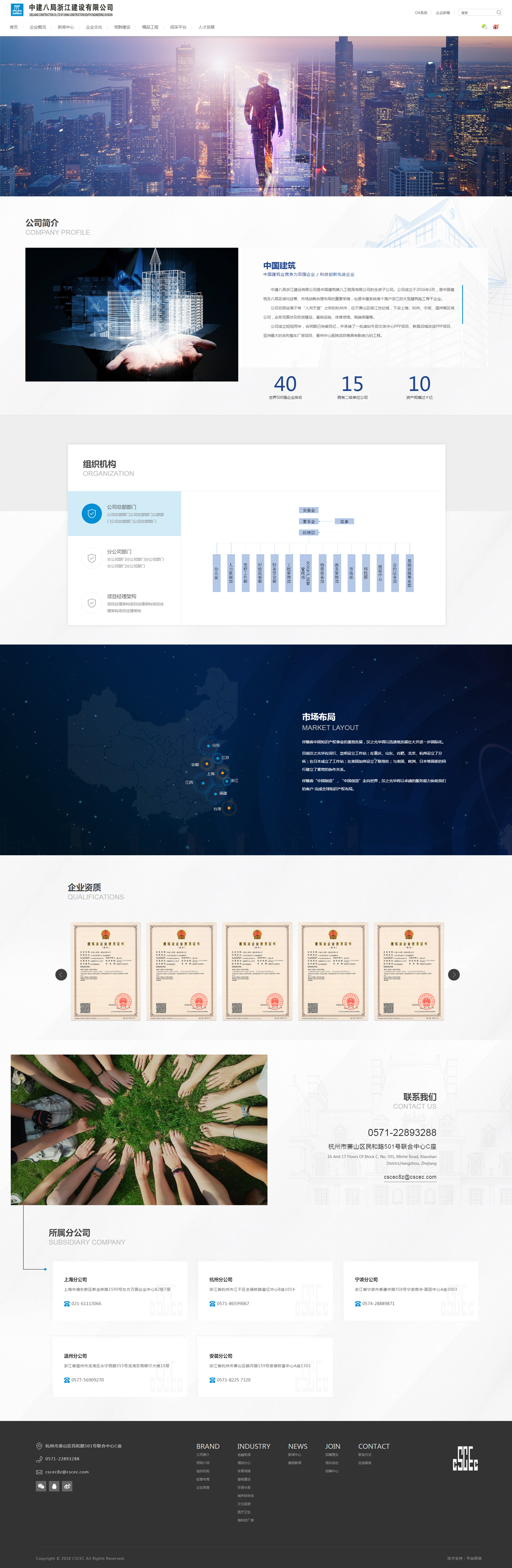 中国建筑_杭州壹号娱乐案例作品_予尚网络