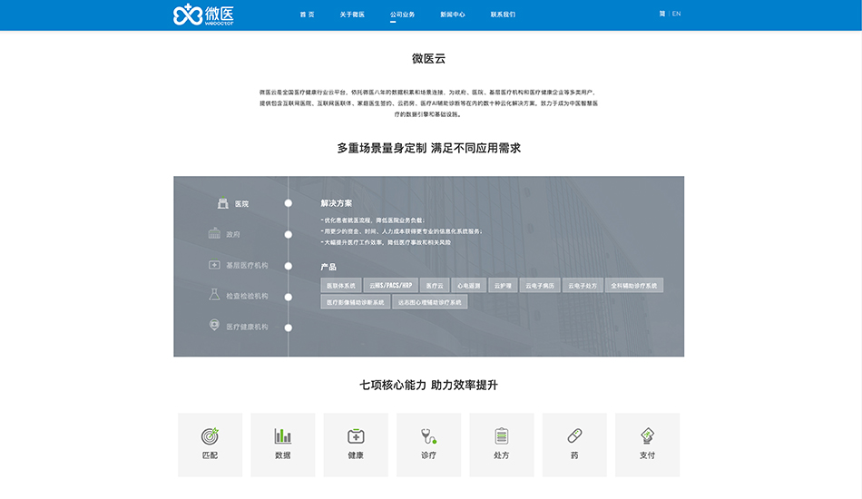 微医集团_杭州壹号娱乐案例作品_予尚网络
