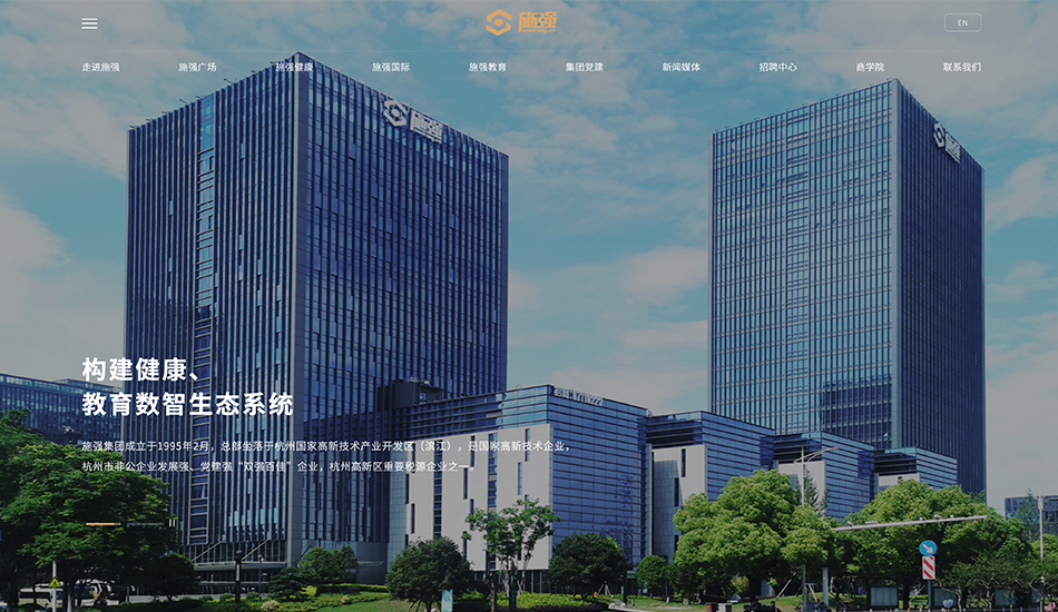 施强集团壹号娱乐_杭州壹号娱乐公司案例展示_予尚网络
